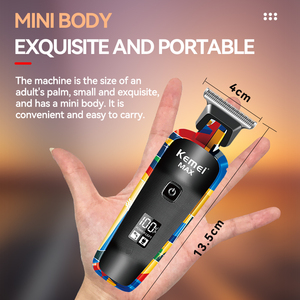 เครื่องตัดผมไร้สาย <span class=keywords><strong>Kemei</strong></span> รุ่น Km-max5090 <span class=keywords><strong>แบ</strong></span><span class=keywords><strong>ต</strong></span><span class=keywords><strong>เต</strong></span>อรี่ 600mAh ดีไซน์กราฟฟิ<span class=keywords><strong>ต</strong></span>ี้สุดเท่ห์ สำหรับมืออาชีพ ขนาดเล็ก เหมาะสำหรับผู้ชาย - Product Image 4