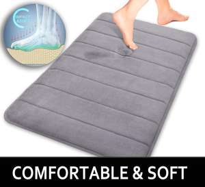 (CHAKME)15MM Diseño de baño lavable Impermeable Antideslizante Alfombra de espuma viscoelástica Baño Tapete de baño - Product Image 3