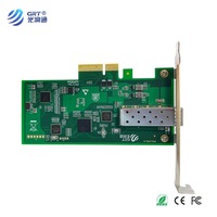 Carte réseau Smart Encryption 1G à port fibre unique avec puce Inter I210IS