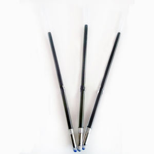 थोक बुलेट टिप बॉलपॉइंट पेन रीफिल प्लास्टिक प्रतिस्थापन स्याही कस्टम लोगो डिय के साथ बदल जाने योग्य रिफिल - Product Image 1