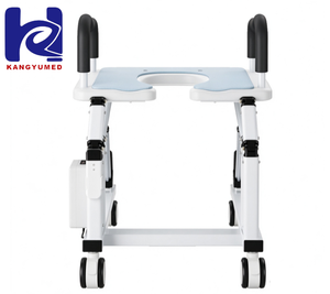 Sedile WC Elettrico Rialzato Intelligente <span class=keywords><strong>per</strong></span> Anziani con Braccioli - Sollevatore <span class=keywords><strong>per</strong></span> Comoda con Installazione Senza Attrezzi e Superficie Antiscivolo - Product Image 5