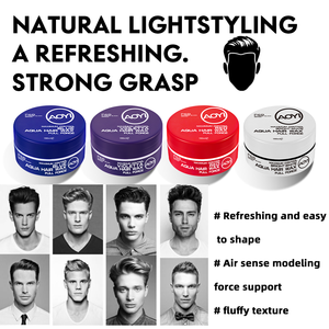 Pomata <span class=keywords><strong>per</strong></span> <span class=keywords><strong>Capelli</strong></span> a Base d'Acqua <span class=keywords><strong>per</strong></span> Uomo, Tenuta Forte, Lucentezza Elevata, Stile Slick Back, Facile da Lavare, Cera <span class=keywords><strong>per</strong></span> <span class=keywords><strong>Capelli</strong></span> OEM - Product Image 5