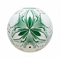 Ballon de football professionnel personnalisé avec logo, taille 5, couture à la machine, pour entraînement, matchs et divertissement en extérieur