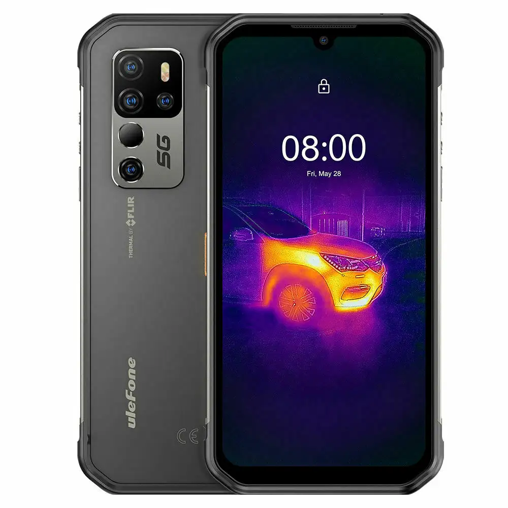 Ulefone Armor 11T 5G Điện Thoại Di Động Gồ Ghề Chụp Ảnh Nhiệt Điện Thoại Thông Minh Android 11 8GB 256GB Điện Thoại Di Động Không Thấm Nước