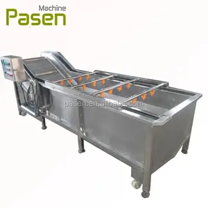 Bubble type leaves vegetable cleaning machine Cabbage washing machine vegetable washing machinery