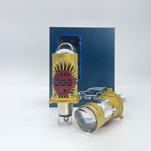 Ô tô Led Đèn Pha In-Line H4 hai tròng ống kính nhỏ với tiếp tuyến xe máy sửa đổi tích hợp đèn pha - Product Image 4