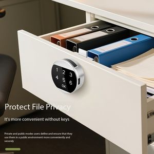 कार्यालय इनडोर सार्वजनिक स्विमिंग पूल राउंड मेलबॉक्स पोस्टमेल एक बार पासवर्ड स्मार्ट लॉकर लॉक - Product Image 5