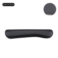 Tapis de clavier ergonomique en cuir recouvert de caoutchouc pour le jeu, le bureau ou la maison.