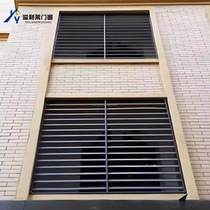 Nhà Máy Tùy Chỉnh Kích Thước Nhôm Cửa Sổ Cửa Chớp Nhôm Louver Bảng Điều Chỉnh Trung Quốc Ngang Hợp Kim Pháp Nhôm Màn Trập - Product Image 4