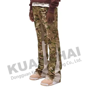 Trung Quốc ngụy trang mồ hôi quần Mens Hunter xếp chồng lên nhau kỹ thuật số Camo Cargo bùng quần