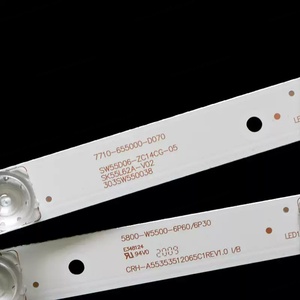 แถบไฟ LED สำหรับทีวี HX-NO.1314 ขนาด 55 นิ้ว รุ่น CRH-A553535120674NREV1.0B 5800-W55000-6P60 SK55L62A V02 303SW55038 - Product Image 3