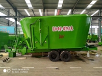 3/8/12/24m ³ Tracteur PTO Tiré TMR Alimentation Mélangeur Wagon Machine D'alimentation pour Vache Ferme