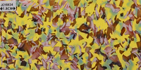 Feuille d'acétate de cellulose de couleur jaune de 2.5MM d'épaisseur pour les ornements de lunettes en épingle à cheveux