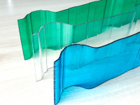 Lámina de Techo Corrugada de Policarbonato, Panel de Techo Transparente Anti-UV para Almacenes, Fábricas y Edificios Agrícolas