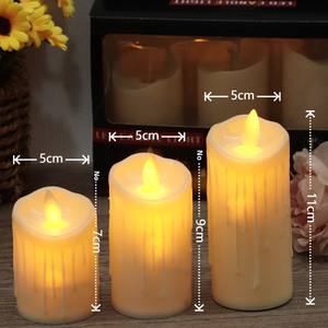 Vela Led Electrónica que Simula <span class=keywords><strong>la</strong></span> Llama Oscilante <span class=keywords><strong>de</strong></span> Cera Derretida, Usada como Accesorio Decorativo para Oración y Bodas - Product Image 5