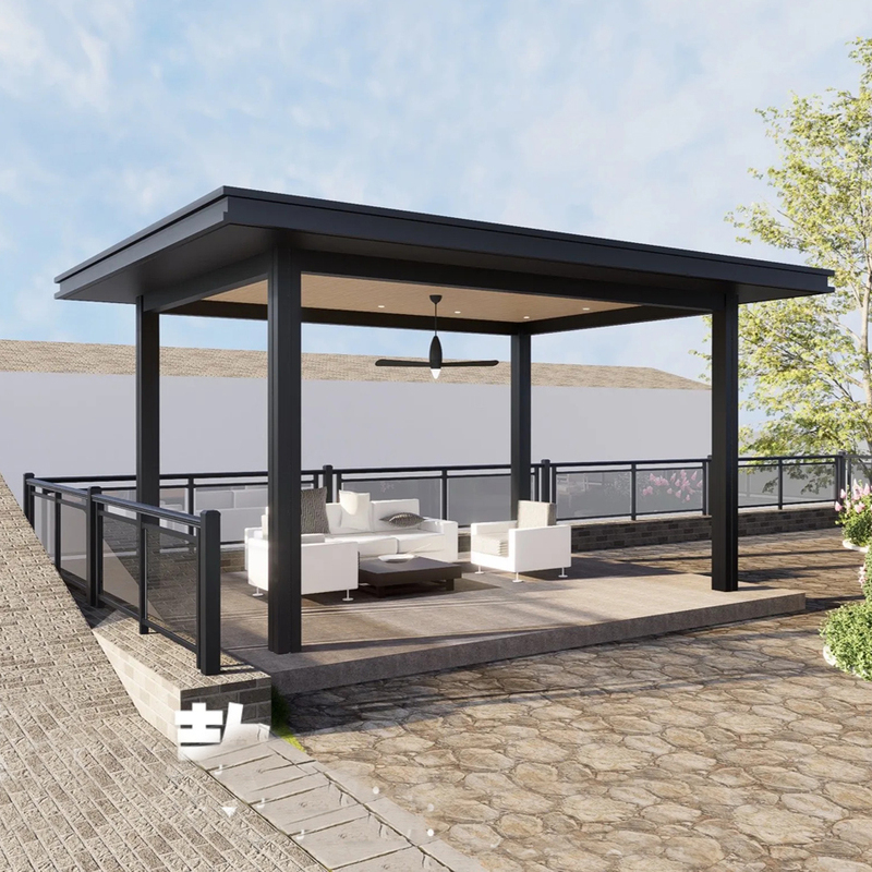Luxury Aluminum Outdoor Pavilion Gazebo Pergola