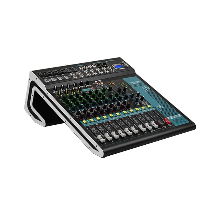 MX12 Professional DJ 24 DSP Digital Hochwertiges 12-Kanal-Digitalmischer-Audio mit profession eller Strom versorgung