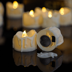 Halloween Timed Crying Electronic <b>Candle</b> Lamp Creative Atmosphere Light <b>Small</b> Tea <b>Candle</b> Christmas Remote Control <b>Candle</b> - Product Image 3