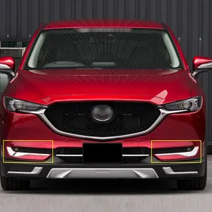 สำหรับ CX-5 2017-2018 ซีรีส์ KF กรอบไฟตัดหมอกหน้า แถบช่องระบายอากาศ คิ้วไฟตัดหมอก ชุดแต่งภายนอก อุปกรณ์ตกแต่ง - Product Image 6