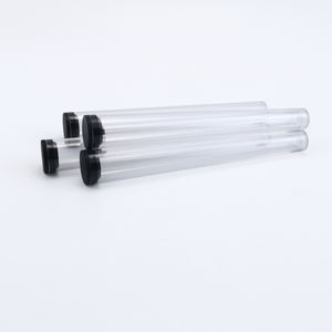 Tube d'emballage en plastique transparent pour accessoires de fumage, cônes en papier à rouler du fabricant - Product Image 1