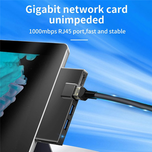 Pour <span class=keywords><strong>Microsoft</strong></span> <span class=keywords><strong>Surface</strong></span> Pro 4 5 6 Station d'accueil <span class=keywords><strong>Hub</strong></span> avec 4K HDTV TF lecteur de carte Gigabit Ethernet 2 USB 3.1 Gen 1 Port - Product Image 6