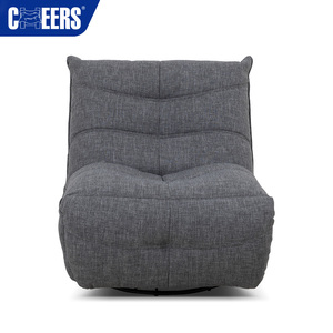 MANWAH CHEERS Manual Adjustable Relax Upholstered Swivel Recliner <b>Bean</b> <b>Bag</b> Rocking Chair Comfortable Lounge Single - Product Image 5