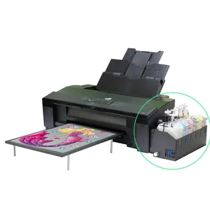 DTF Printer Ciss Continuous Ink Tank System For Epson L1800 L805 L18050 Convert To Dtf Printer With White Ink Circulation