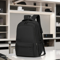 Sac à dos pour ordinateur portable de grande capacité avec logo personnalisé Sac d'étudiant étanche pour les voyages et les affaires