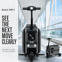 Valise Électrique Multifonctionnelle ELALA Populaire et Durable de 40 L à Grande Capacité, Valise Électrique à Roulettes pour Voyage
