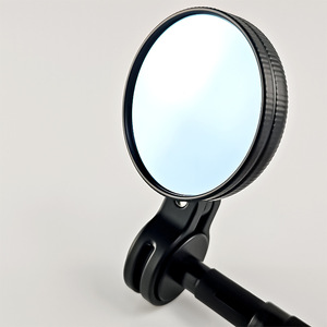 Espejo Retrovisor para Motocicleta Qiangye, Espejo Universal para Manillar CNC, Cristal Azul Reflectante, Protección de Seguridad - Product Image 3
