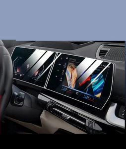 Protection d'écran en verre trempé 9H <span class=keywords><strong>ultra</strong></span>-fin à couverture intégrale anti-rayures pour écran LCD de navigation GPS de voiture BMW U10 <span class=keywords><strong>U11</strong></span> X1 IX1 2024 - Product Image 3