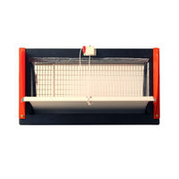 Fenêtre d'admission d'air latérale automatique à gravité avec filtre anti-poussière en PVC pour équipement de ventilation agricole