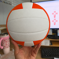 Ballon de volley-ball thermocollé à étiquette privée OEM, revêtement en PU souple, couleurs personnalisées pour les collections de marques, les distributeurs et les achats en gros pour les clubs