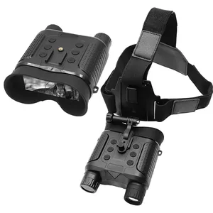 Nv8160 Đầu Gắn 1080P HD Ống Nhòm Hồng Ngoại Tầm Nhìn Ban Đêm Chiến Thuật Mũ Bảo Hiểm Kính Tay Miễn Phí Cho Săn Bắn - Product Image 1