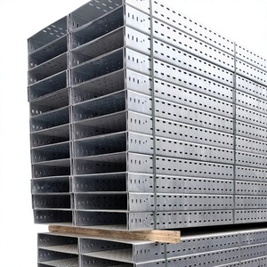 Cannelle porte-câbles Euro-standard, profilé sur mesure, à profil de gorge, autobloquante, à fixation rapide, perforée - Product Image 1