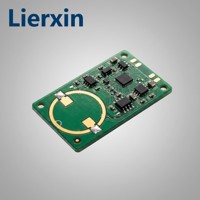 Lierxin LEX-PET-TRACKER ENIG Traceur GPS d'activité pour animaux de compagnie Collier FR-4 Tg170 PCB 4 couches LTE-M NB-IoT GNSS Accéléromètre Géofence