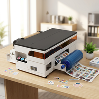Imprimante et laminateur UV DTF A3 30 cm certifiée Allprint pour la fabrication d'étiquettes et d'autocollants en cristal OEM