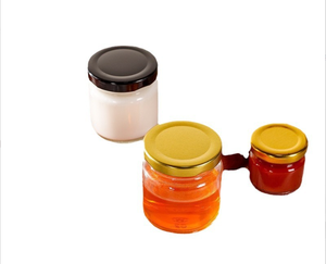 Petits pots en verre ronds pour <span class=keywords><strong>confiture</strong></span>, 25 ml, 35 ml, 50 ml, 100 ml, avec couvercle, pour le stockage des cornichons, pour les aliments - Product Image 4