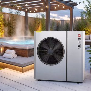 Pompe à chaleur air-eau R32 de 10,8 kW pour chauffage de piscine, eau chaude sanitaire, commande WiFi, haute efficacité, OEM, économie d'énergie - Product Image 4