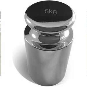 أوزان معايرة من الفولاذ المقاوم للصدأ 304 طراز F1 M1 بأوزان 5 كجم و10 كجم و20 كجم مع شاشة LCD/LED من المصنع الأصلي - Product Image 3