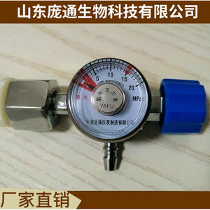 Regulador de Presión de Oxígeno de Cobre Pangtong, Suministro Directo de Fábrica, Válvula Reguladora y Reductora de Presión para Gas Propano, Argón y CO2 - Product Image 3