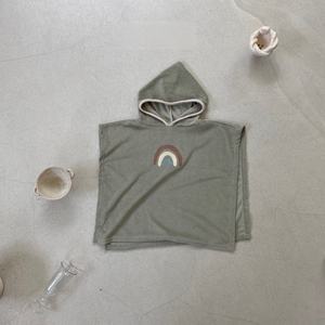 Serviette à capuche 2022 Offre Spéciale 100% coton éponge à séchage rapide pour bébé, serviette <span class=keywords><strong>de</strong></span> <span class=keywords><strong>bain</strong></span> pour bébé - Product Image 4