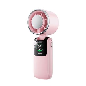 OEM/ODM Customizable Wholesale Semiconductor <b>Fan</b> Portable Digital Display Foldable USB <b>Rechargeable</b> 3600Mah All New Design - Product Image 3