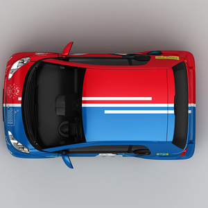 WRAPMASTER Vinilos Personalizados para Automóviles de 5*65 pies, Vinilo Decorativo para Automóviles con Diseño Personalizado de Autobús Infantil, Película Colorida para Envolver Vehículos - Product Image 3