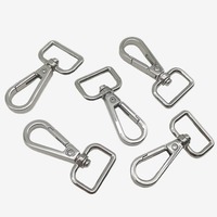 Boucles de chaîne pour chien en métal de 25 mm, fermoirs en alliage pour sacs à main et bagages