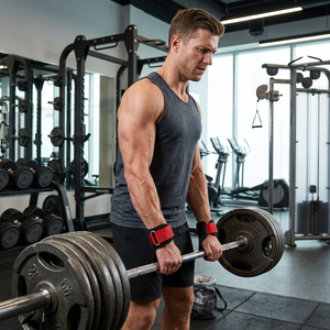 New Style Comfortable Rubber & Neoprene Hand Grips with Custom OEM/ODM for Heavy <b>Weight</b> Lifting Workout - Product Image 1