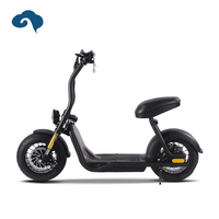 Sepeda kota listrik Mini 1000W cerdas 48V, teknologi Sensor dengan rangka baja dan catu daya baterai Lithium untuk dewasa
