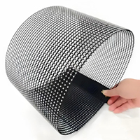 Pantalla Holográfica Flexible, Cortable, Pantalla Suave para Publicidad en Ventanas, Exhibición de Pósteres, Película Transparente Delgada, Pantalla Flexible