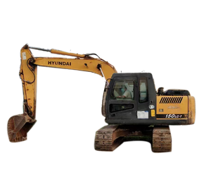 Excavatrice d'occasion de bonne qualité Hyunda150-7 Excavatrice sur chenilles d'occasion Excavatrice hyundai Certifiée EMC CE Moteur d'origine - Product Image 1