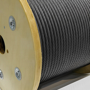 เชือกเหล็กทนทานต่อการหมุน24*7 24 * K7เชือกเครนสำหรับอุตสาหกรรม - Product Image 4